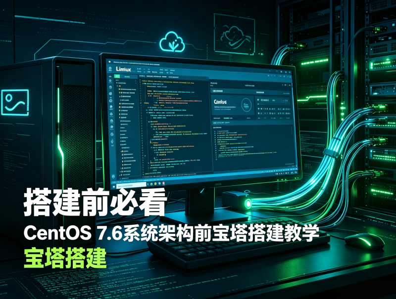 <搭建前必看>Centos7.6系统架前宝塔搭建教学-399游戏源码屋